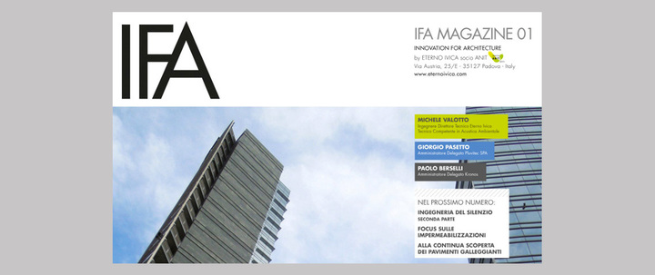 IFA Magazine, the new magazine of Eterno Ivica IFA Magazine, the new magazine of Eterno Ivica