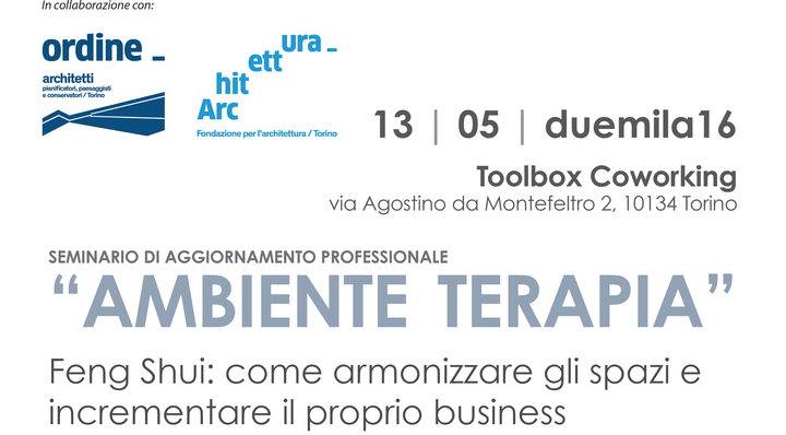 Seminario di aggiornamento professionale - "AMBIENTE TERAPIA" Seminario di aggiornamento professionale - "AMBIENTE TERAPIA"
