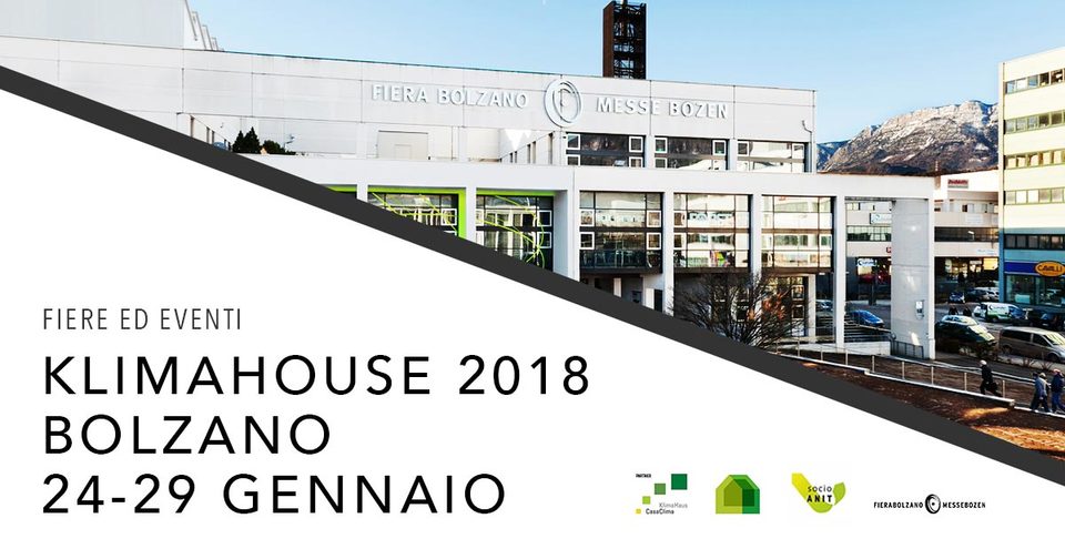 KLIMAHOUSE 2018 | January 24 - 27 | Bolzano