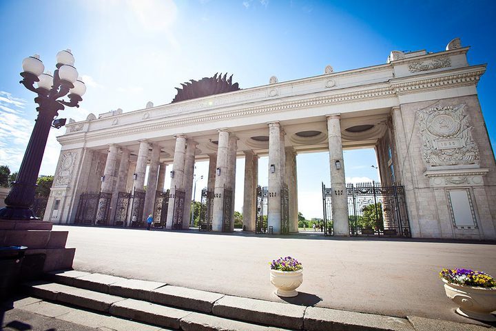GORKY PARK in Moscow GORKY PARK in Moscow