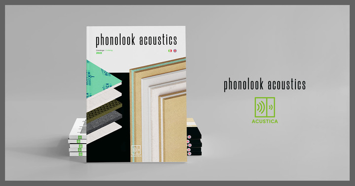 Restyling of Acustica 2022 catalogue Restyling of Acustica 2022 catalogue