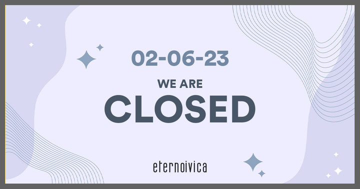 On June 2nd 2023 we are closed On June 2nd 2023 we are closed