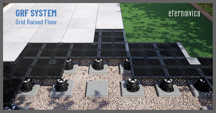 GRF System: an innovative system for the installation of exterior raised floors GRF System: an innovative system for the installation of exterior raised floors